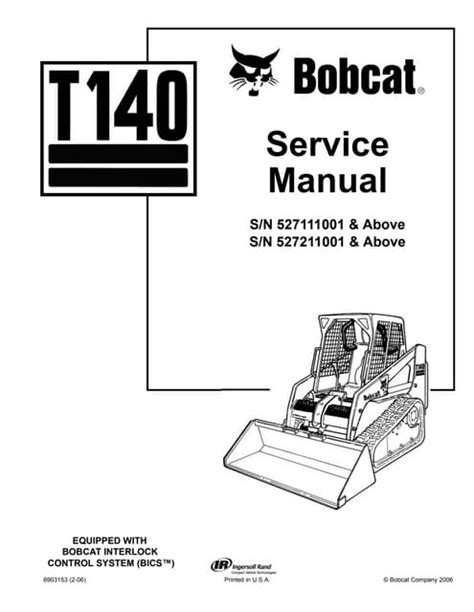 Bobcat t140 repair manual track loader 527111001 improved. - The developing child textbook online for.