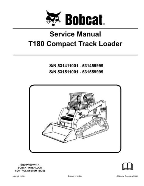 Bobcat t180 repair manual track loader 531411001 improved. - 2015 international prostar premium owners manual.