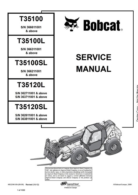 Bobcat t35120sl operation and maintenance manual. - Calculus 7th edition solution manual by larson.