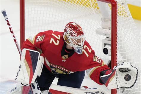 Bobrovsky gets shutout, Panthers top Hurricanes 1-0 for 3-0 lead in East final