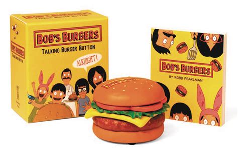 Full Download Bobs Burgers Talking Burger Button By Running Press