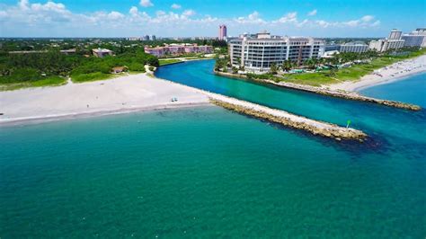Boca inlet webcam. Boynton Beach, which has its own inlet and park, sits farther south between Manalapan and Delray Beach. Watch out for underwater rocks along the shore. When the sandbars are established, this pier ... 