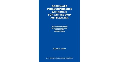 Bochumer philosophisches jahrbuch fur antike und mittelalter, 2001 (bochumer philosophisches jahrbuch). - Manuale di servizio della macchina per cucire huskystar c10.