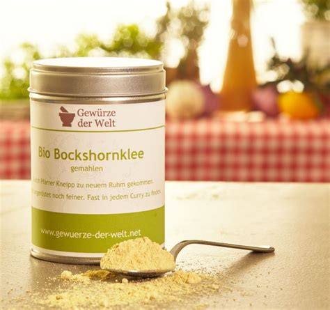 Bockshornklee - Je schlechter der Gärtner, desto besser das Kraut