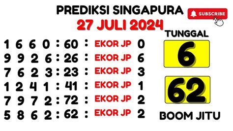 Bocoran sgp 27 juli 2022. Daftar agen togel king.