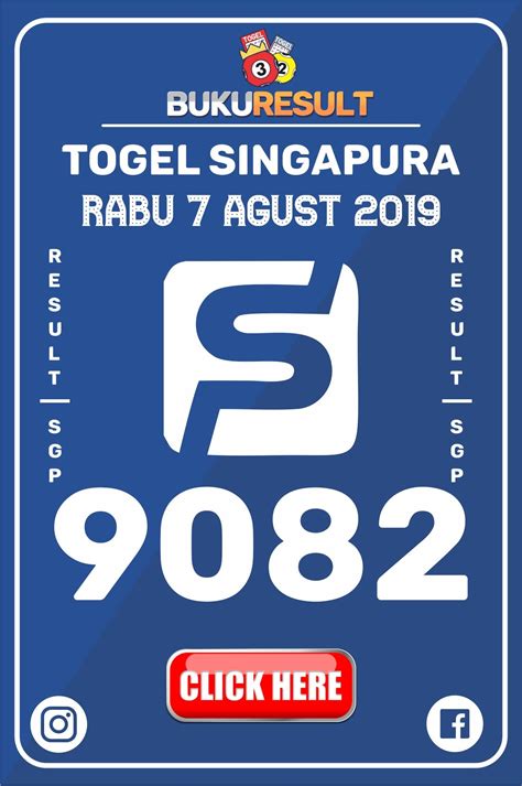 Bocoran sgp 7 agustus 2019. Data pengeluaran hongkong eyang.