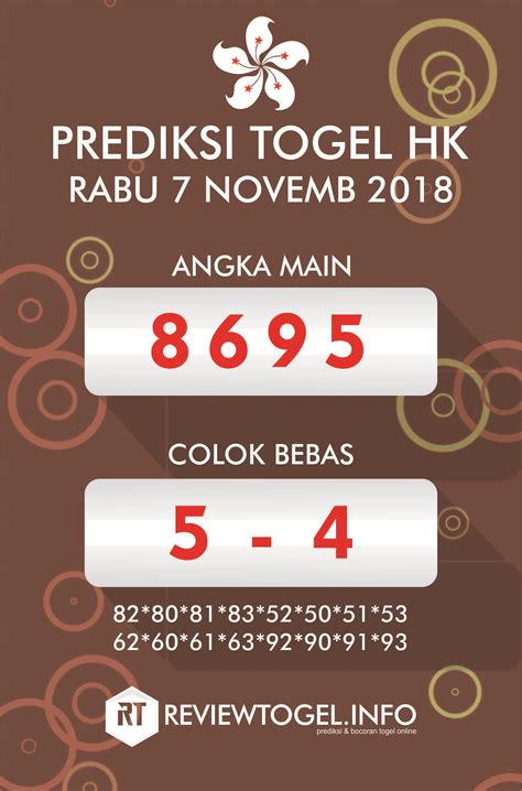 Bocoran togel taiwan 22 november 2018. Togel hongkong.