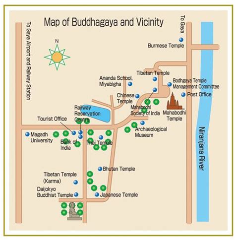 Bodhgaya Map