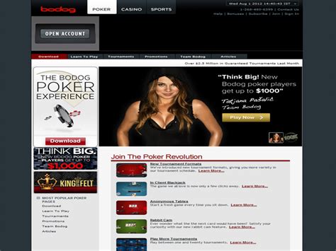 Bodog Australia poker