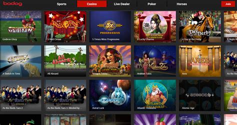 Bodog Canada slots games