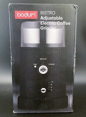 Bodum Bistro 12041, Adjustable Electric Coffee Grinder