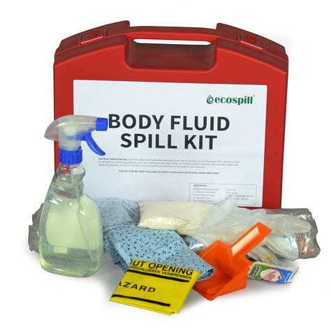 Body Fluid Clean Up Kit Body Fluid Spill Kits First Aid PPE ...