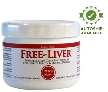 Body Force Free-Liver - Liver Cleanse Supplement