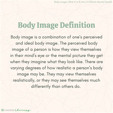 Body Image: Definition, How It Affects Health and Well-Being, …