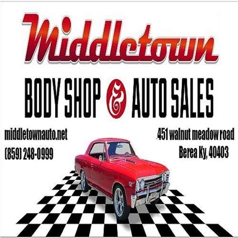 Body Shop and Collision Center at Middletown Auto Sales, Berea, KY…