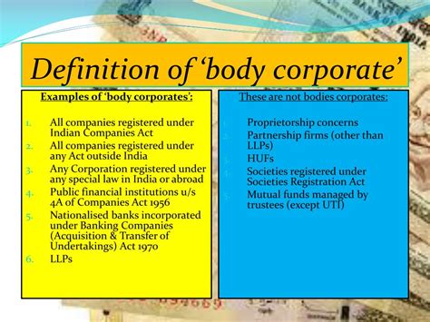 Body corporate Definition & Meaning - Merriam-Webster