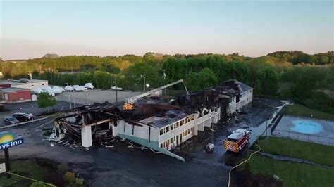 Body found by investigators a day after fire destroys hotel in southern Maine