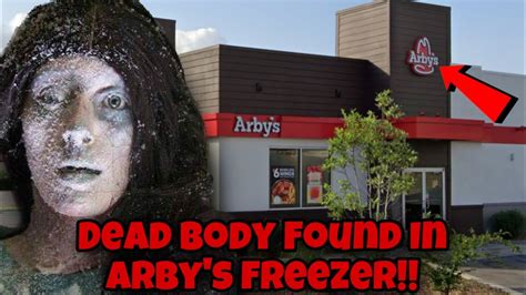 May 12, 2023 · An Arby’s employee made a gruesome discovery inside the restaurant’s freezer, Louisiana police say. Now a death investigation is underway. Officers were called at about 6:30 p.m. on Thursday, May 11, after a body was found in a walk-in freezer at the restaurant in New 