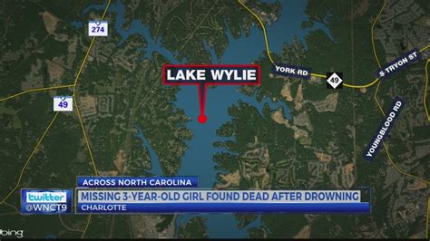 Body found in lake wylie. CHARLOTTE, NC (WBTV) - A body found floating in Lake Wylie Sunday night has been identified as 39-year-old Vatsla Watkins, who went missing two weeks earlier. Police said there were no signs of foul play. Watkins’ 2004 Mercedes-Benz C230 was found at Pier 49 marina on York Road on March 22. She was reported missing by family that Monday ... 