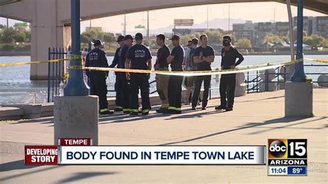The 16-foot-high section of the dam on Tempe Town Lake near Arizona State University's campus broke open at about 10 p.m. Tuesday. There were no immediate reports of any injuries and authorities .... 