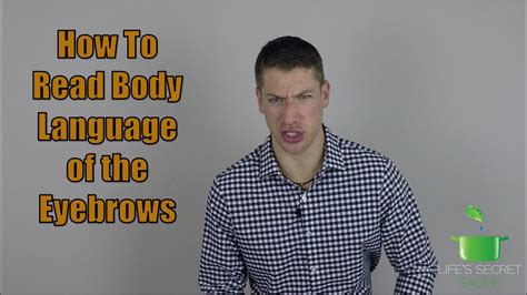 Body language raised eyebrows while talking.  To summarize, when someone raises t...