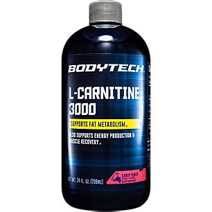 BodyTech LCarnitine 3000 Supports Fat Metabolism, …