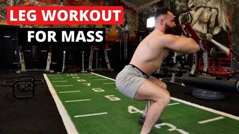 Bodybuilding Leg Workout for Mass (7 Exercises) – …