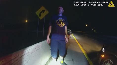 Bodycam shows man fleeing CSP before being hit by passing car