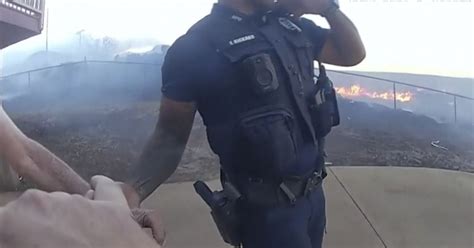 Bodycam video shows police saving residents from Maui wildfire, keeping people out of burn zone