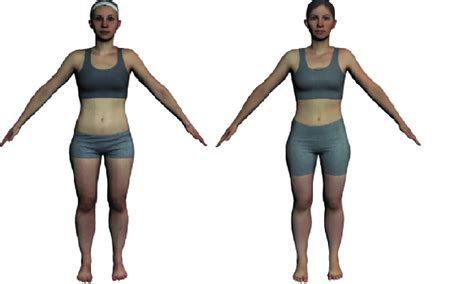 Bodyvisualizer.com female. Developer's Description. Make a virtual 3D model of a male or female body by adjusting different parameters such as height, weight, waist, hips, inseam. When taking your measurements, relax your ... 