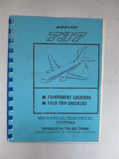Boeing 737 maintenance training component locator guide. - Operation research an introduction solution manual.