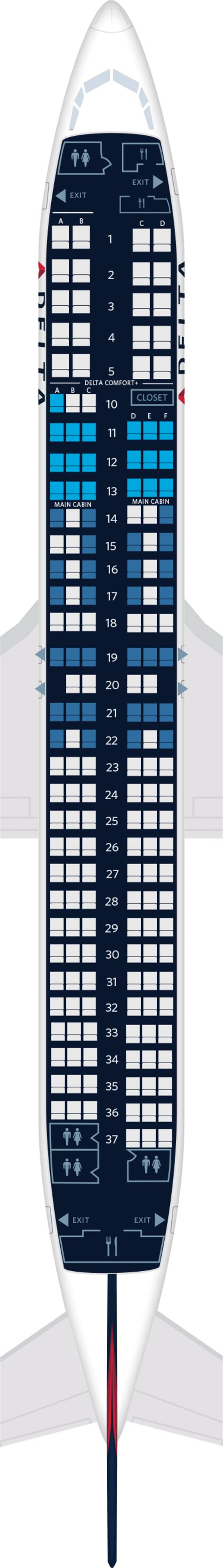 Boeing 737-900ER Seat Maps, Specs & Amenities Delta Air Lines