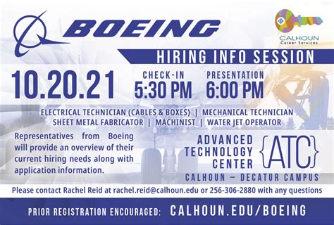 Boeing hosting hiring event this afternoon