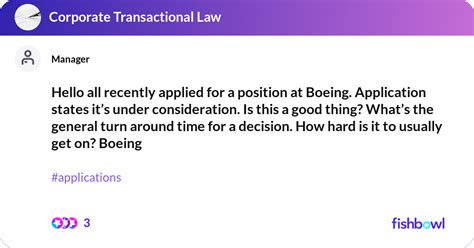 Boeing no longer under consideration.  Global Talent representative will conta...