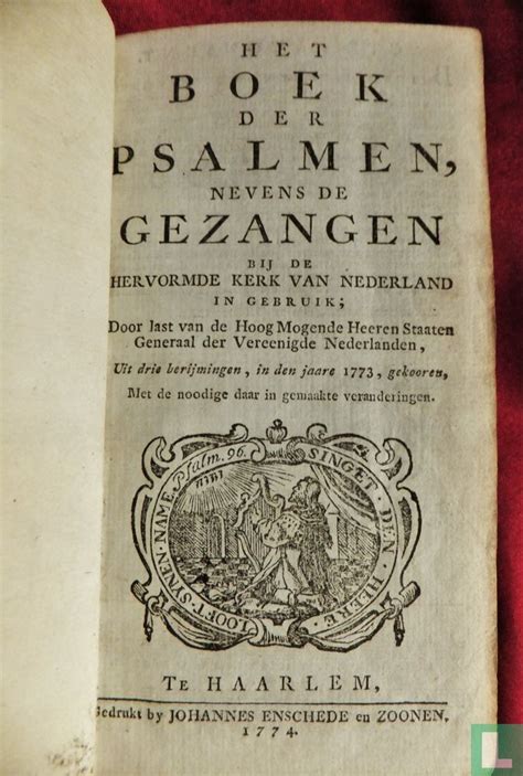 Boek der psalmen, nevens de gezangen, bij de hervormde kerk van nederland in gebruik. - Zweites kompositionshandbuch von edwin herbert lewis.