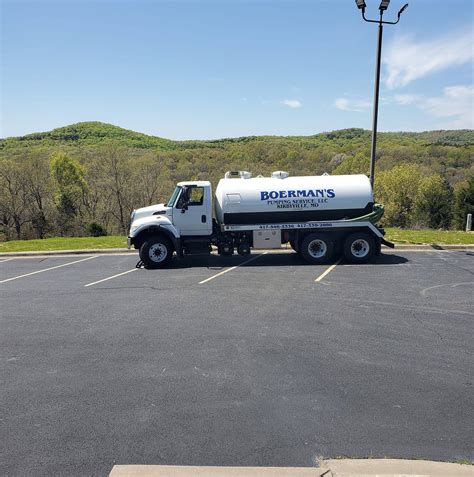 Boerman Septic Tank Pumping Services Branson Missouri..Grease …