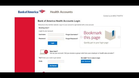 Bofa hsa login. Next. New Users. Create a new account, or enter a code given to you. Get Started. I have a code. Contact Us - Contact Bank of America at: 800.718.6710. www.bankofamerica.com. No part of this site is intended to provide tax or legal advice. You should consult a professional adviser regarding your personal situation. 