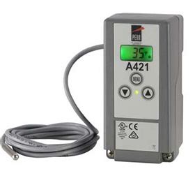 Bohn bel. .  Temperature Control Electronic SPDT -40 to 212F 1 To 30 Adj Diff 120/240 Vac...