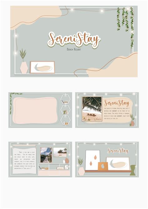 Boho Inspired Aesthetic PowerPoint Presentation Presentation slides