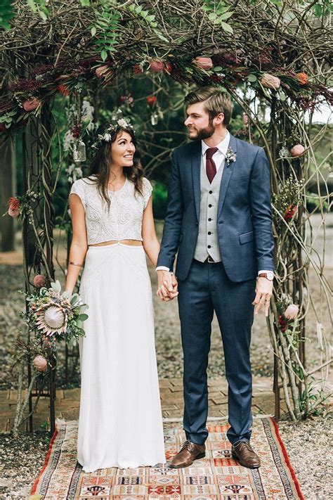 Boho Mens Wedding Attire