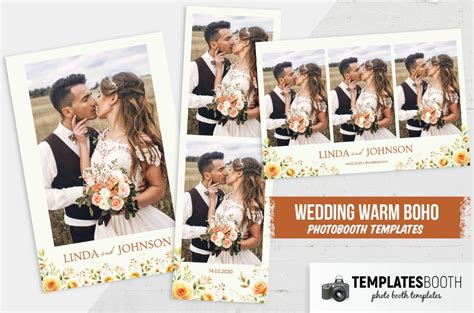 Boho Photo Booth Template