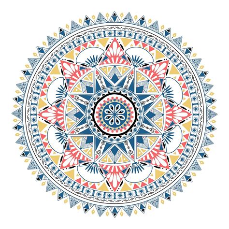 Boho pattern style graphic vector Free Vector