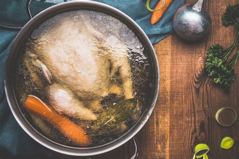 Boil chicken for dogs. Step 3. Place the pot on the range and switch the warmth to excessive. Step 4. Bring the chicken and water to a boil earlier than turning the warmth right down to low. Step 5. Simmer the chicken within the water for 20 minutes earlier … 
