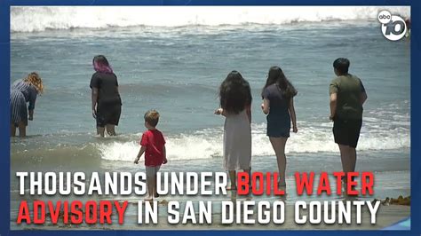 Boil water advisory issued for Coronado's Silver Strand, Imperial Beach