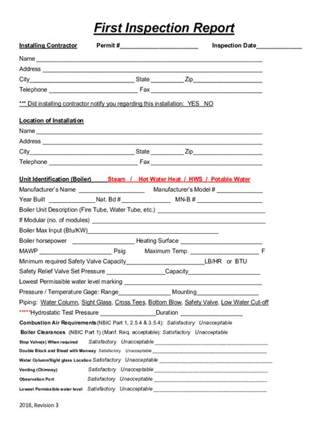 Boiler Checklist Forms: Fillable, Printable & Blank PDF Form for …