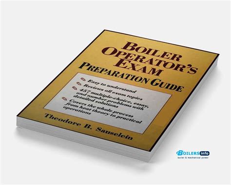 Boiler operator engineering exam study guide. - Iso 9001 machine shop procedure manual.