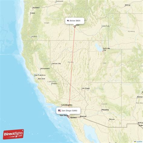 How long is the Flight Time from Boise to San Diego? Browse departure times and stay updated with the latest flight schedules. Find out more information about the route between these two cities.. 