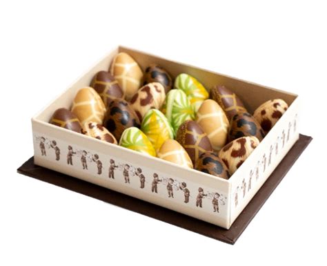 Boite Chocolat Paques Praliné Personnalisée Pas Cher - Chapon