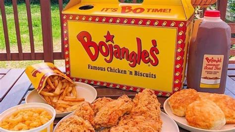 https://www.bojangles.c om/ Instructions. Sign up for an account on the website [bojangles.com] or via the mobile app. Check the Offers section of the mobile app (iOS or Android ) It takes about 20 minutes for the offer to show up. Redeem at a Bojangles store (locations [bojangles.com]) Eat the sandwich