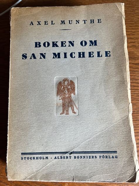 Boken om axel munthes san michele. - A manual of psychological medicine containing the lunacy law nosology aetiology statistics description diagnosis.